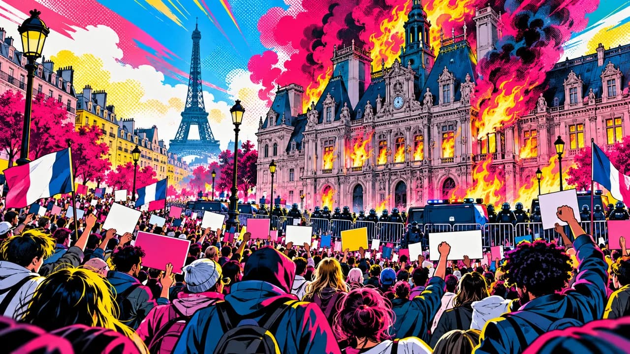 France's Mass Protests and Riots Stoke Japan's Immigration Fears
