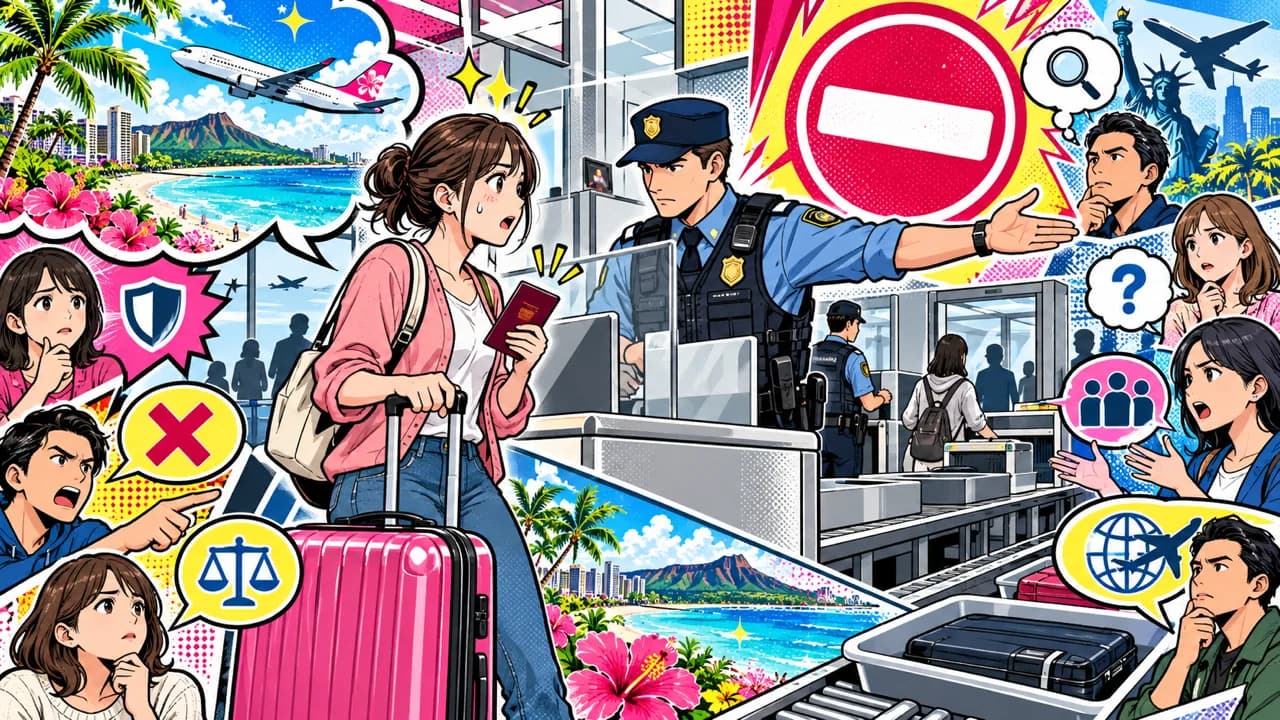 A Japanese Woman's U.S. Entry Ban Fuels a Debate on Immigration Control